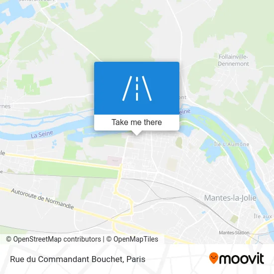 Rue du Commandant Bouchet map