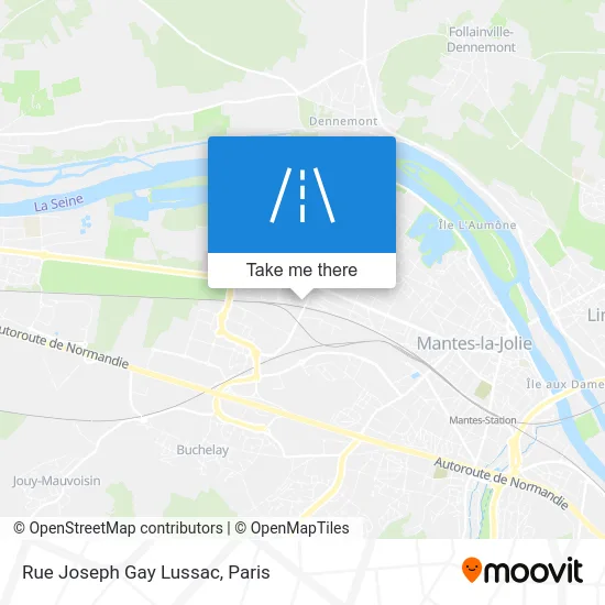 Rue Joseph Gay Lussac map