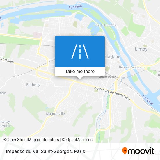 Impasse du Val Saint-Georges map