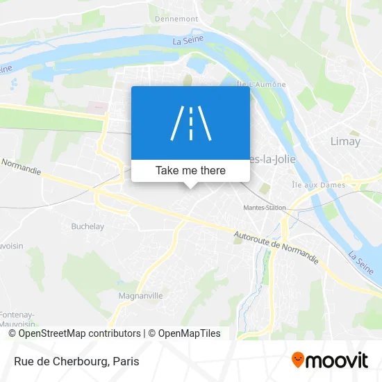 Rue de Cherbourg map