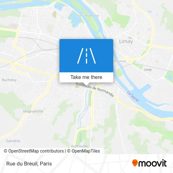 Rue du Breuil map