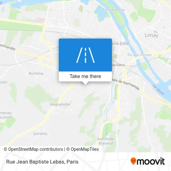 Rue Jean Baptiste Lebas map