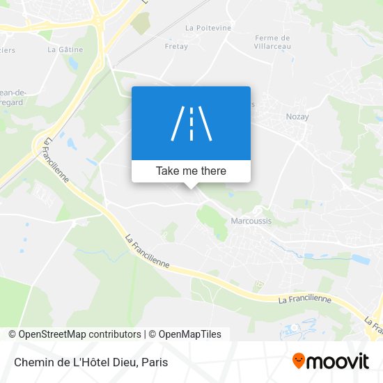 Chemin de L'Hôtel Dieu map