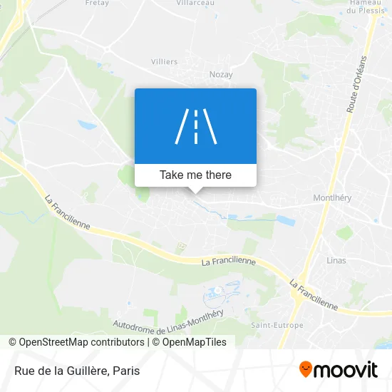 Rue de la Guillère map