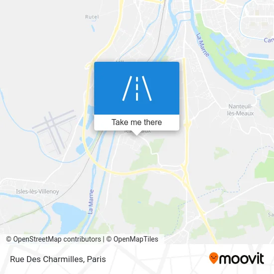 Rue Des Charmilles map