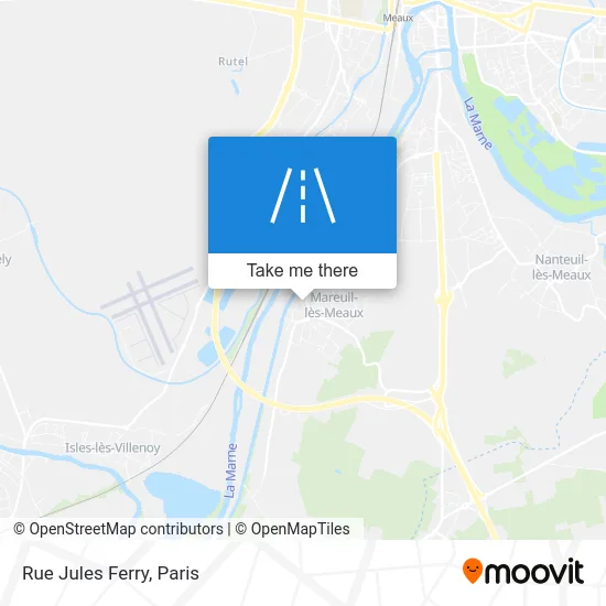 Mapa Rue Jules Ferry