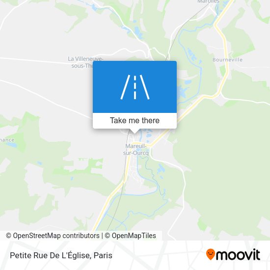 Petite Rue De L'Église map