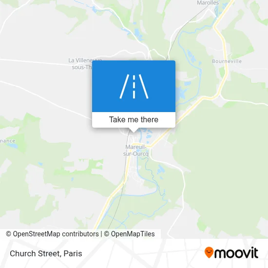 Rue De L'Église map