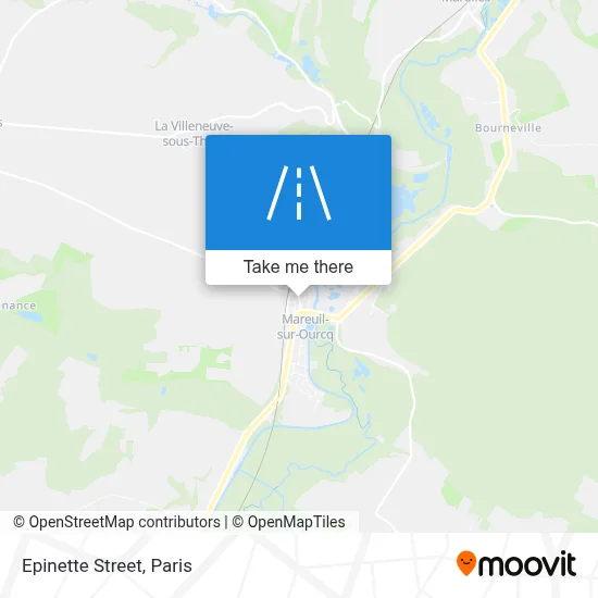 Rue De L'Épinette map