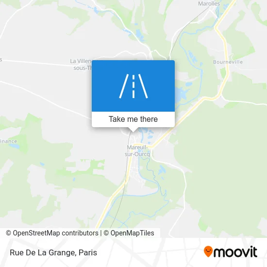 Rue De La Grange map