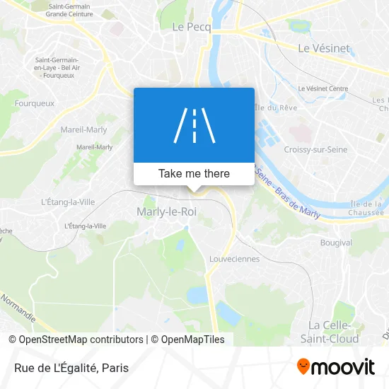 Rue de L'Égalité map