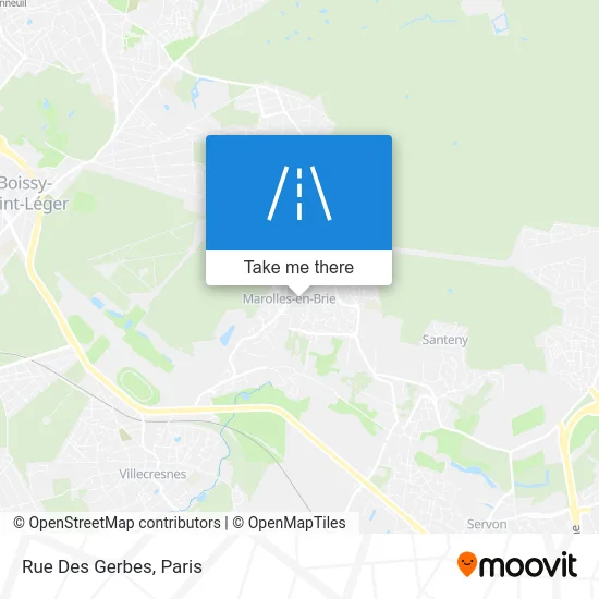 Rue Des Gerbes map