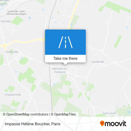 Impasse Hélène Boucher map