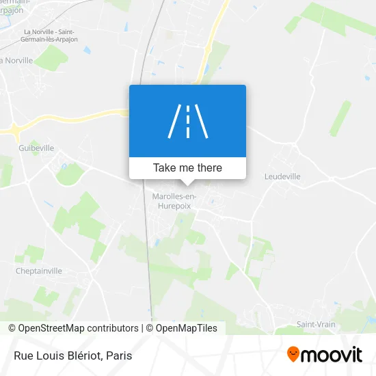 Rue Louis Blériot map