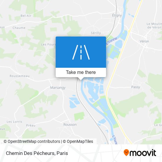 Chemin Des Pécheurs map
