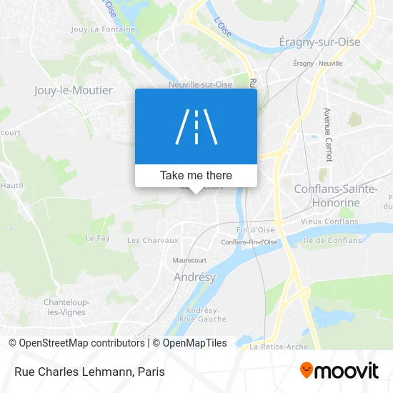 Rue Charles Lehmann map