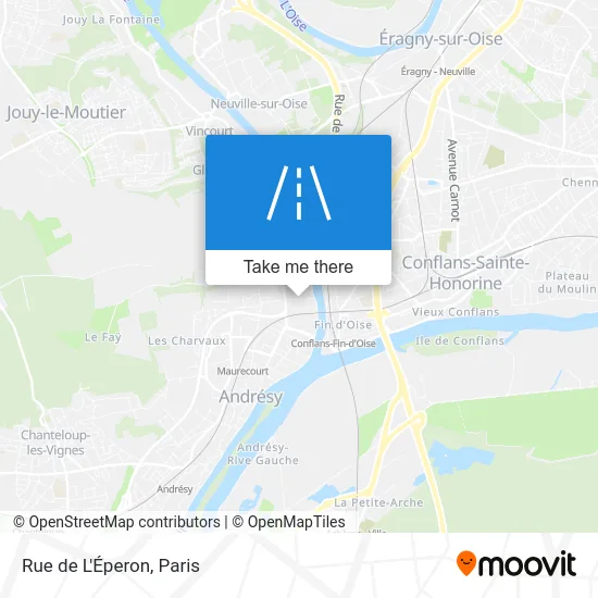 Rue de L'Éperon map