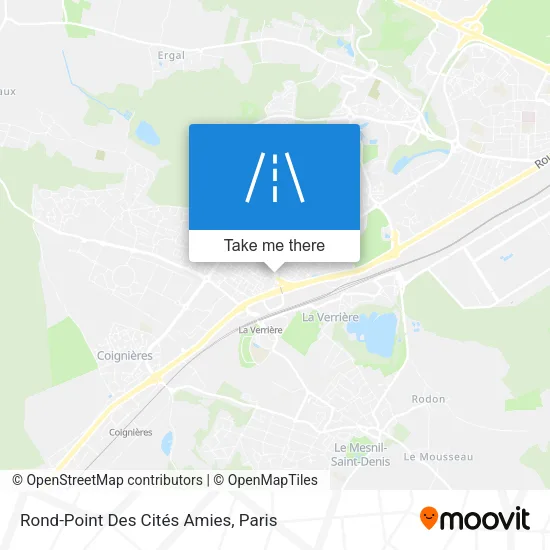 Rond-Point Des Cités Amies map