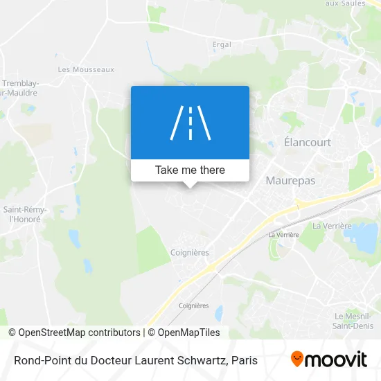 Rond-Point du Docteur Laurent Schwartz map