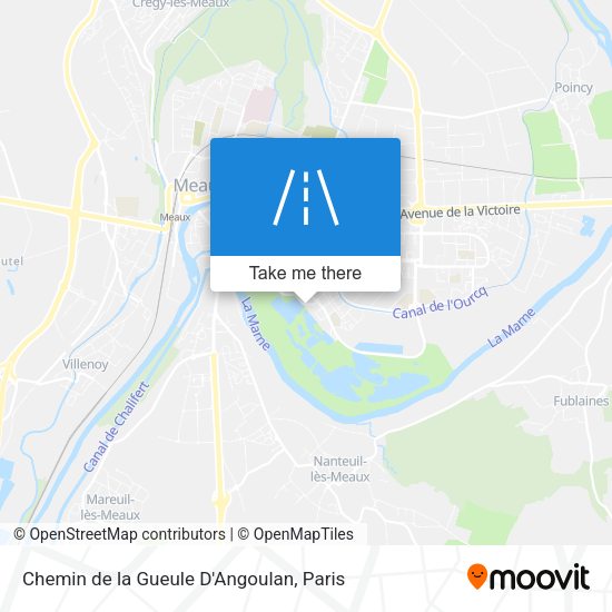 Chemin de la Gueule D'Angoulan map