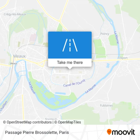 Passage Pierre Brossolette map