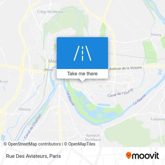 Rue Des Aviateurs map