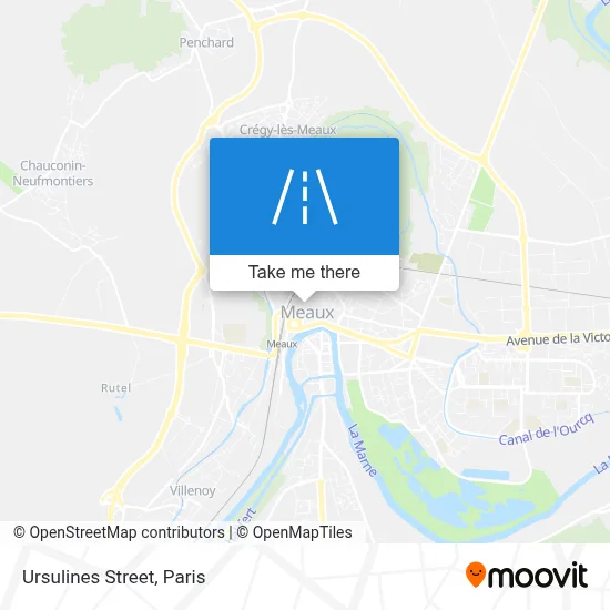 Rue Des Ursulines map