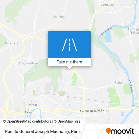 Rue du Général Joseph Maunoury map