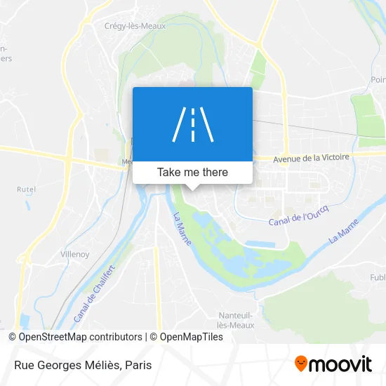 Rue Georges Méliès map
