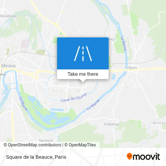 Square de la Beauce map