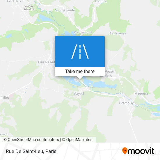 Rue De Saint-Leu map