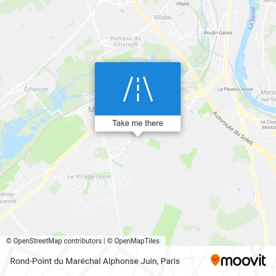 Rond-Point du Maréchal Alphonse Juin map