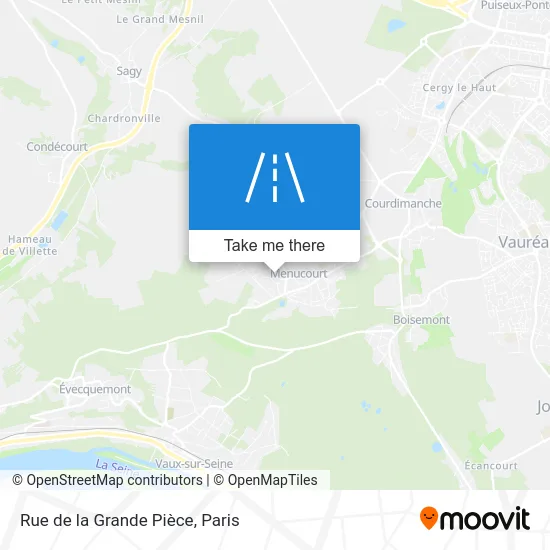 Rue de la Grande Pièce map