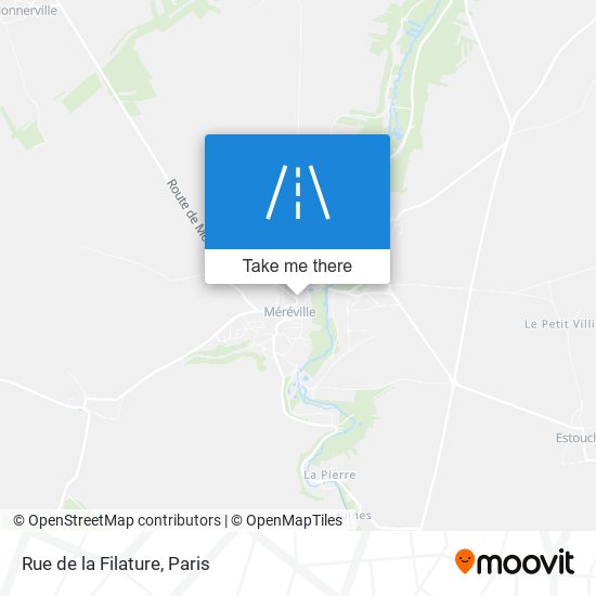 Rue de la Filature map