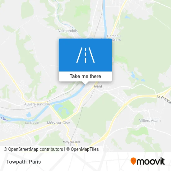 Chemin de Halage map