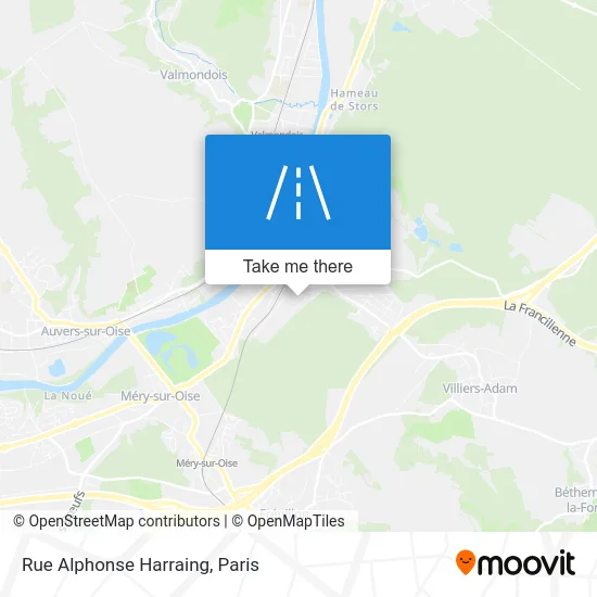 Rue Alphonse Harraing map