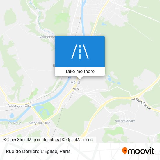 Rue de Derrière L'Église map
