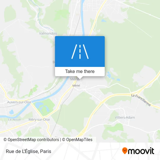 Rue de L'Église map