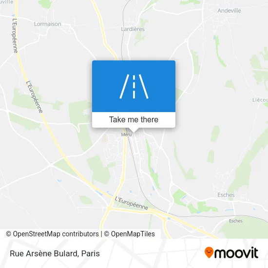 Rue Arsène Bulard map
