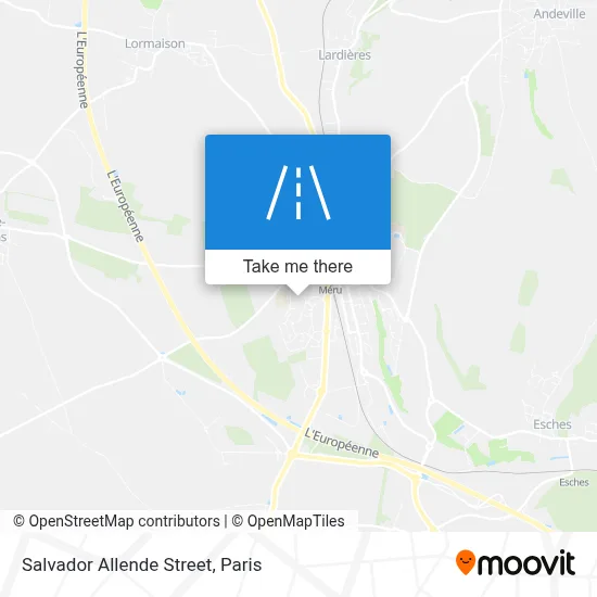 Rue Salvador Allende map