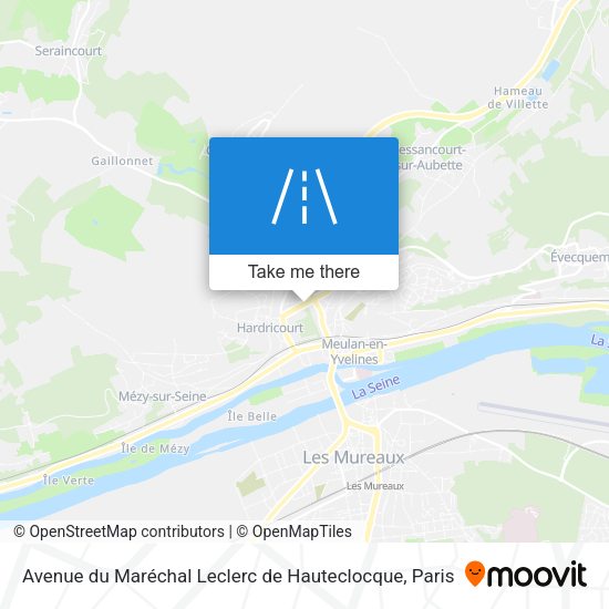 Avenue du Maréchal Leclerc de Hauteclocque map