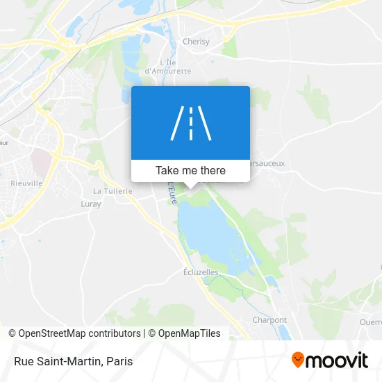 Rue Saint-Martin map