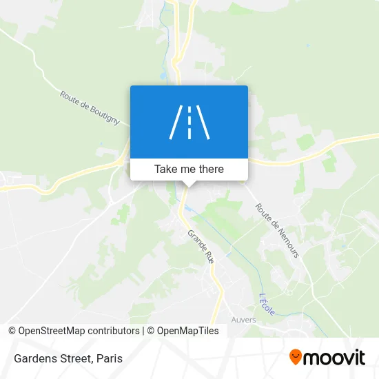 Rue Des Jardins map