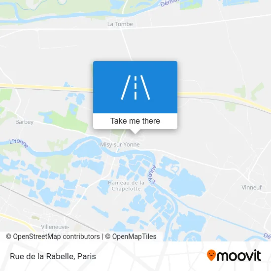 Rue de la Rabelle map