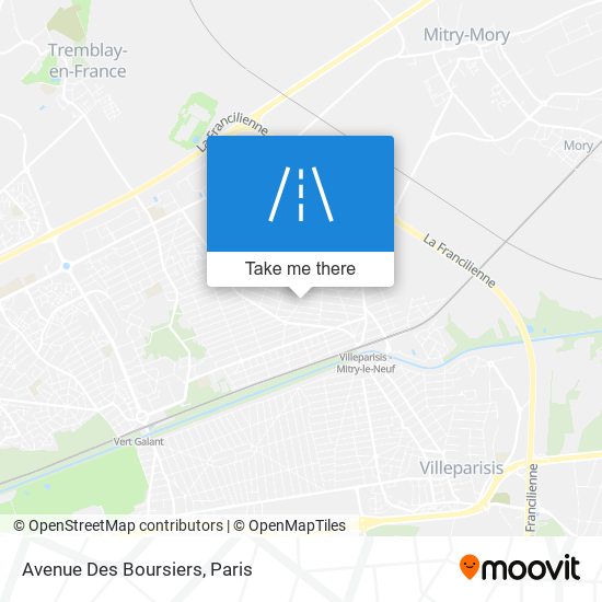 Avenue Des Boursiers map