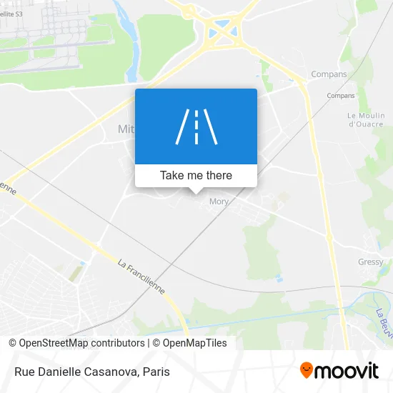 Rue Danielle Casanova map