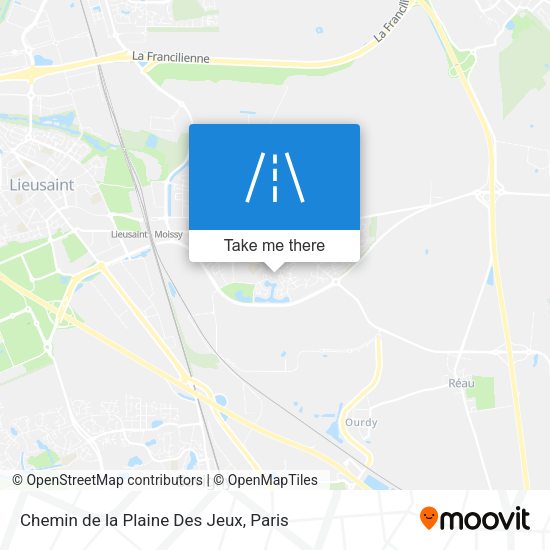 Chemin de la Plaine Des Jeux map