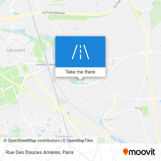 Rue Des Douces Amères map