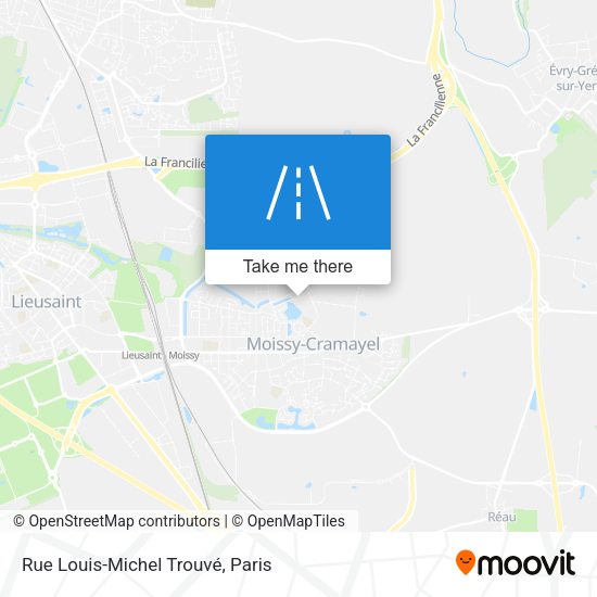 Rue Louis-Michel Trouvé map