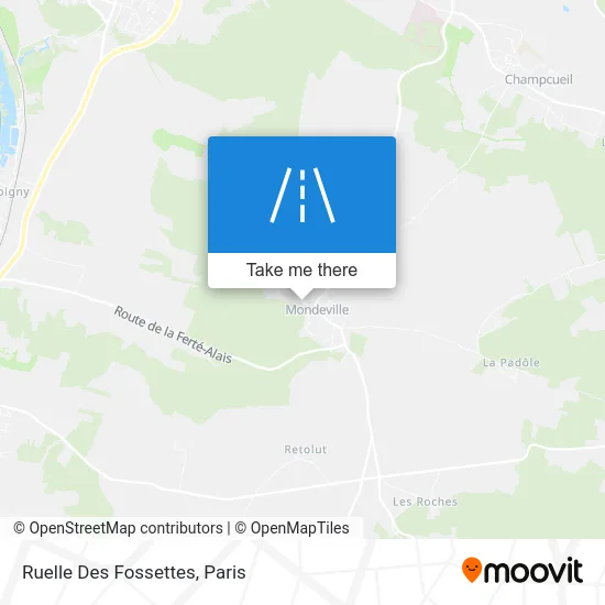 Ruelle Des Fossettes map